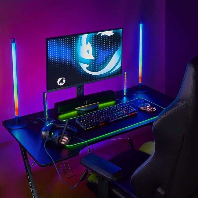 Nedis Gaming USB muis | USB-A | LED | 7200 dpi | 7 knoppen | 1,5 meter