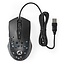 Nedis Gaming USB muis | USB-A | LED | 7200 dpi | 7 knoppen | 1,5 meter