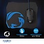 Nedis Gaming USB muis met muismat | USB-A | 7200 dpi | 6 knoppen | 1,5 meter