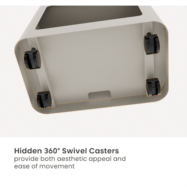 VALUE Mobiler und offener Schrank, weiß