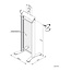 ROLINE Digital Signage Standaard, Marketing, tot 10 kg, zilver