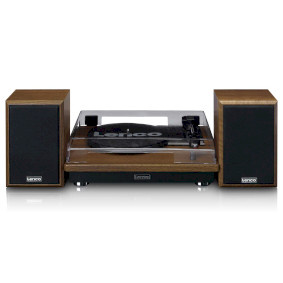 Lenco LS-100 platenspeler met luidsprekers