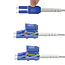 ROLINE LWL-Kabel duplex 9/125µm OS2, LC/LC, UNIBOOT, gelb, 3 m
