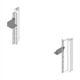 Schroff SLIDE RAIL SHORT 15KG (2PC)