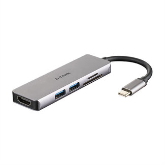 D-Link D-Link DUB-M530 USB-C 5-poorts USB 3.0 Hub met HDMI , SD & microSD Card Reader