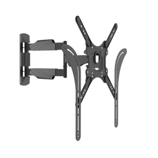 Cavus Cavus Draaibare muurbeugel geschikt voor 32 - 55  Inch TV met universele soundbar beugel