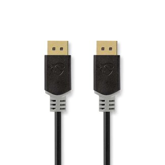 Nedis Nedis DisplayPort kabel | DP2.1 (10K 60Hz) | UHBR10 (40Gbit/s) | 2 meter