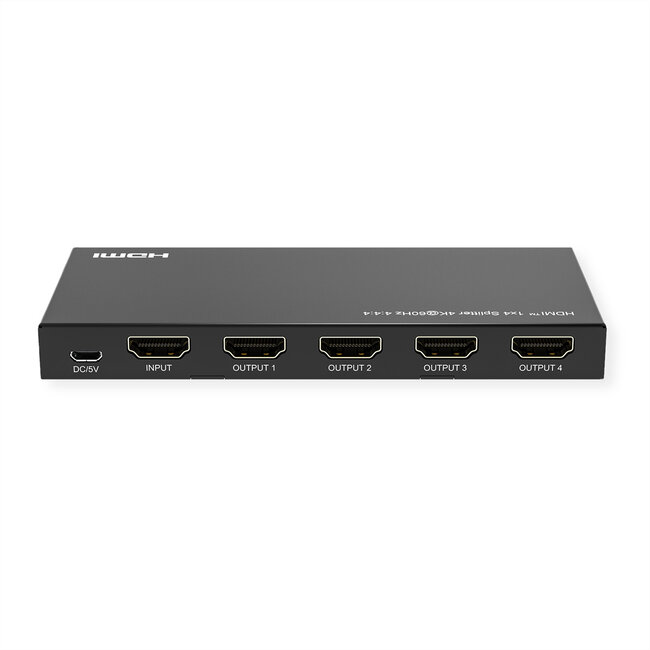 VALUE 4K HDMI Video-Splitter, 4-voudig