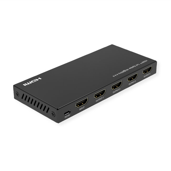 VALUE 4K HDMI Video-Splitter, 4-voudig