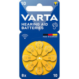 Varta Hoortoestel Batterijen Type 10 8-Blister