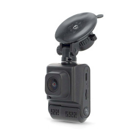 Nedis Dash Cam - 4K@30fps - 12 MPixel - 2 " - LCD - Tweevoudige camera - Cabinezichtcamera - GPS-ondersteuning - Parkeer sensor - Bewegingsdetectie - Nachtzicht - Zwart