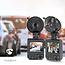 Dash Cam | 4K@30fps | 12 MPixel | 2 " | LCD | Tweevoudige camera | Cabinezichtcamera | GPS-ondersteuning | Parkeer sensor | Bewegingsdetectie | Nachtzicht | Zwart