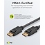 Goobay DisplayPort™ Cable 1.4, Certified, 32,4 Gbit/s 1 m
