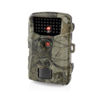 Nedis Wildcamera | 4K@10fps | 48.0 MPixel | 4 MPixel CMOS | IP66 | Zwart No-Glow IR | Nachtzicht | Kijkhoek: 90 ° | Bewegingssensor | Detectiehoek: 60 ° | Detectiebereik: 20.0 m | Scherm grootte: 2.3 " | LCD-Scherm | Bruin / Groen
