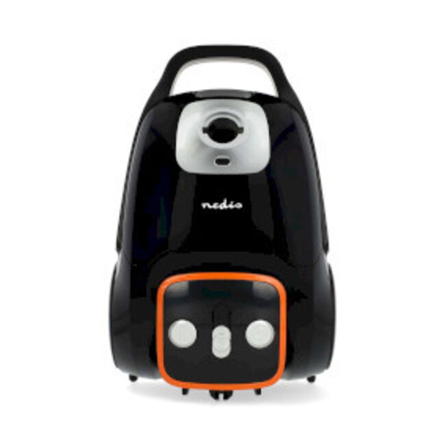 Stofzuiger | Met Zak | 700 W | Stof capaciteit: 3.0 l | Combi-Borstel | Actieradius: 9.00 m | Stofzuigregeling | Hepa 13 | Antraciet / Oranje / Zwart
