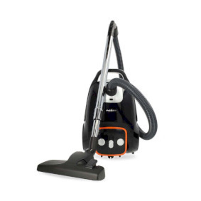Stofzuiger | Met Zak | 700 W | Stof capaciteit: 3.0 l | Combi-Borstel | Actieradius: 9.00 m | Stofzuigregeling | Hepa 13 | Antraciet / Oranje / Zwart