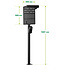 InLine® Universele muurboxstandaard XL met EV-oplaadkabelhouder, zwart