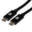 ROLINE USB4 Gen3x2 Kabel, C-C, M/M, 40Gbit/s, 240W , zwart, 2 m