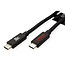 ROLINE USB4 Gen2x2 Kabel, C-C, M/M, 20Gbit/s, 240W , zwart, 3 m