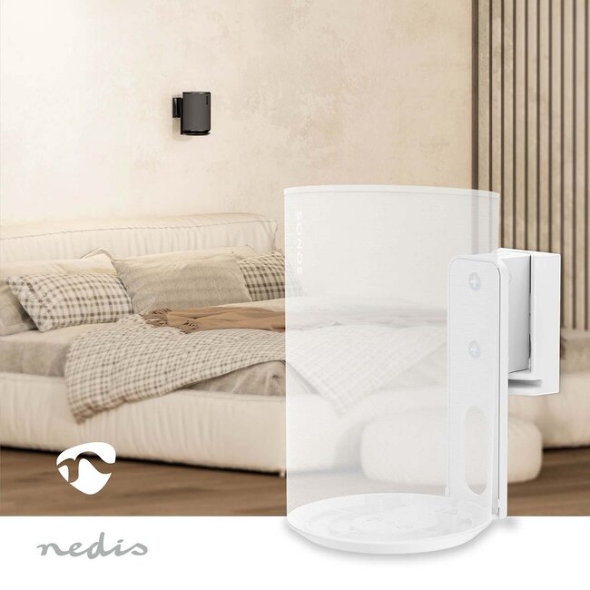 Nedis muurbeugel voor Sonos Era 100 / Era 100 SL | full motion | wit