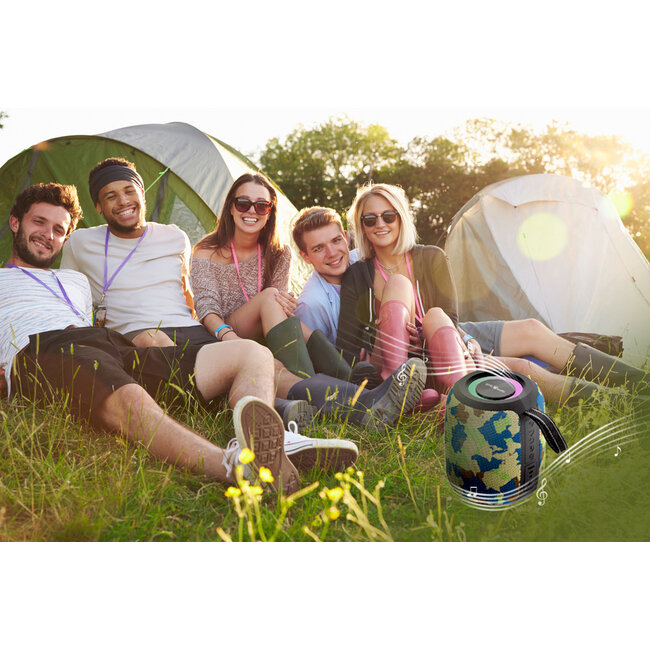 BT luidspreker met LED-lichteffect