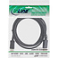 InLine® DisplayPort 1.4 kabel, zwart, vergulde contacten, 2,5m