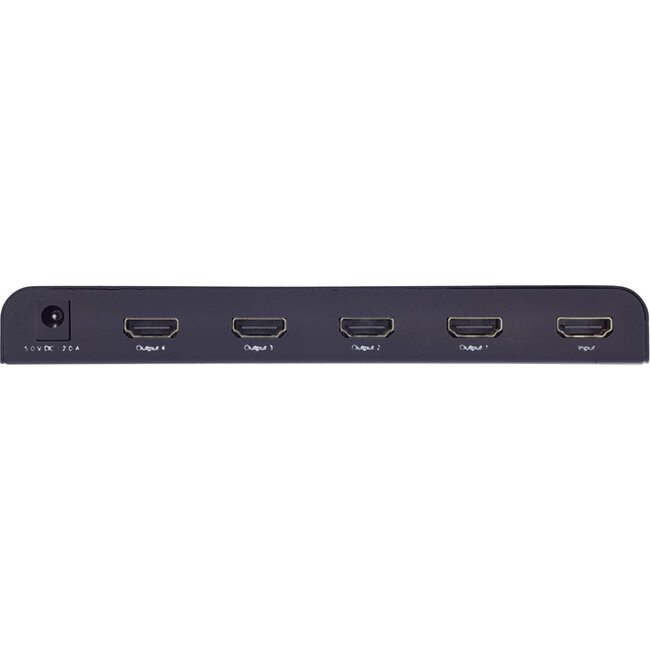 InLine® HDMI splitter/distributeur, 4-Poorts, compatibel met 4K2K@60Hz