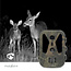 Wildcamera | 4K@10fps | 50 MPixel | 8 MPixel CMOS | IP65 | Zwart No-Glow IR | Nachtzicht | Kijkhoek: 100 ° | Bewegingssensor | Detectiehoek: 120 ° | Detectiebereik: 25 m | Scherm grootte: 2.4 " | LCD-Scherm | Bruin / Groen
