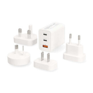 Nedis Reisadapter | 100 - 240 V AC 50/60 Hz | 65 W | Wit