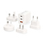 Reisadapter | 100 - 240 V AC 50/60 Hz | 65 W | Wit