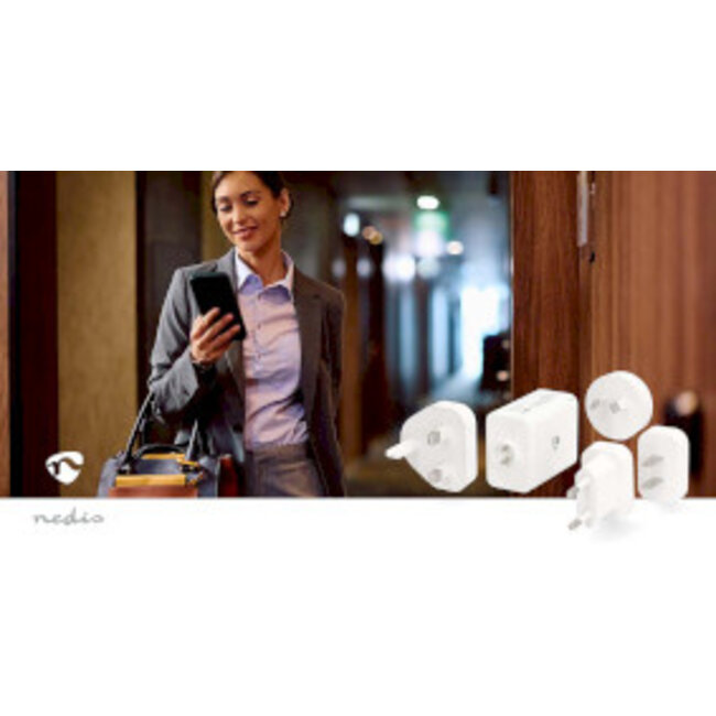 Reisadapter | 100 - 240 V AC 50/60 Hz | 65 W | Wit