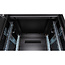 ROLINE 19-inch netwerkkast Pro 42 U, 600x600 BxD Glazen deur zwart