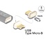 Delock Magnetic Adapter USB Type Micro-B male