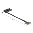 Delock Adapter Mini PCIe male to PCIe 3.0 x8 slot 90° angled with cable 20 cm