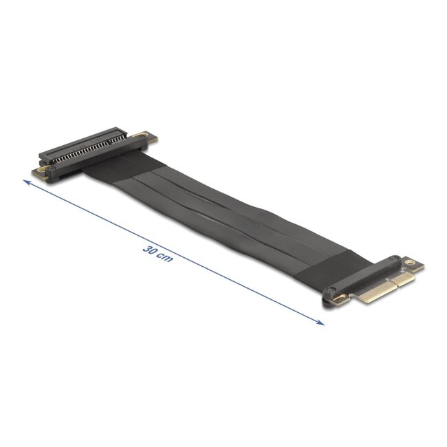Delock Riser Card PCI Express 3.0 x4 male to x8 slot with cable 30 cm