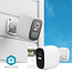 SmartLife Camera voor Buiten | Wi-Fi | Spotlight | 4MP Quad HD 1440p / 2560x1440 | Pan tilt | IP66 | Max. batterijduur: 10 Maanden | Cloud Opslag (optioneel) / microSD (niet inbegrepen) | 5 V DC | Met bewegingssensor | Nachtzicht | Wit