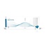 Nedis statief voor Sonos Era 100 / Era 100 SL | wit
