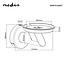 Nedis muurbeugel voor Google Home | wit