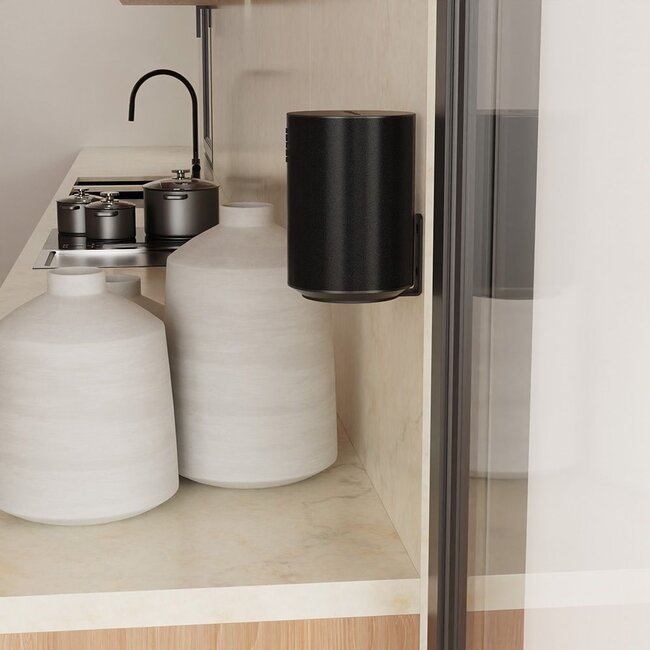 Cavus Ultra Slim premium muurbeugel voor Sonos Era 100 | zwart
