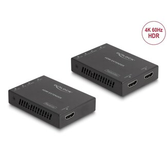 DeLOCK Delock HDMI Extender Set over Cat.6 cable 4K 60 Hz 50 m