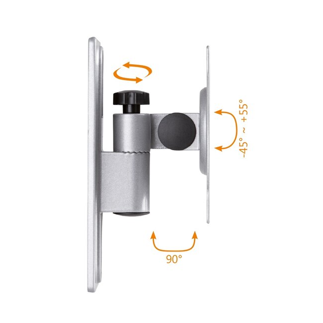 My Wall caravan muurbeugel voor schermen tot 32 inch | full motion | 1 draaipunt