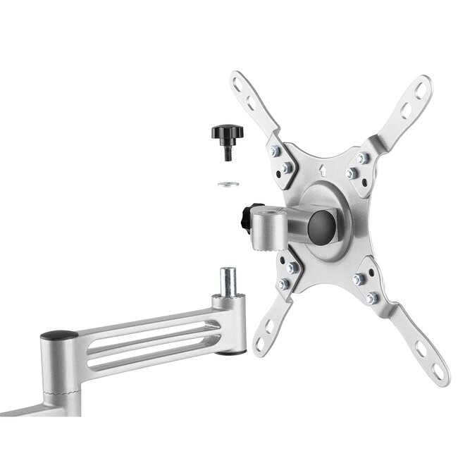 My Wall caravan muurbeugel voor schermen tot 43 inch | full motion | 3 draaipunt