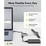 Goobay USB hub (USB-C) | 4x USB-A | USB2.0/3.0 | aluminium | 0,10 meter