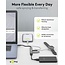Goobay USB hub (USB-C) | 3x USB-A + 2x USB-C (1x PD 100W) | USB2.0/3.0 | aluminium | 0,10 meter