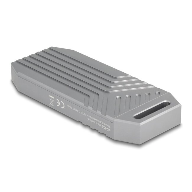 Delock M.2 NVMe SSD Enclosure USB 40 Gbps - tool free