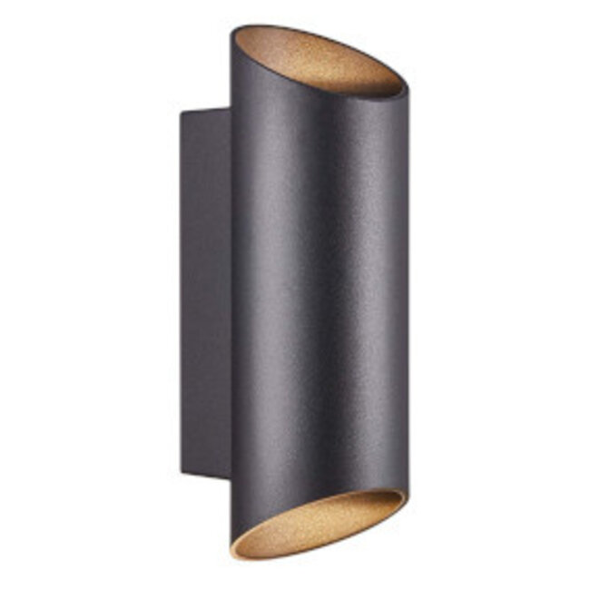 Nico Ronde 22 Wandlamp Zwart