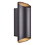 Nico Ronde 22 Wandlamp Zwart