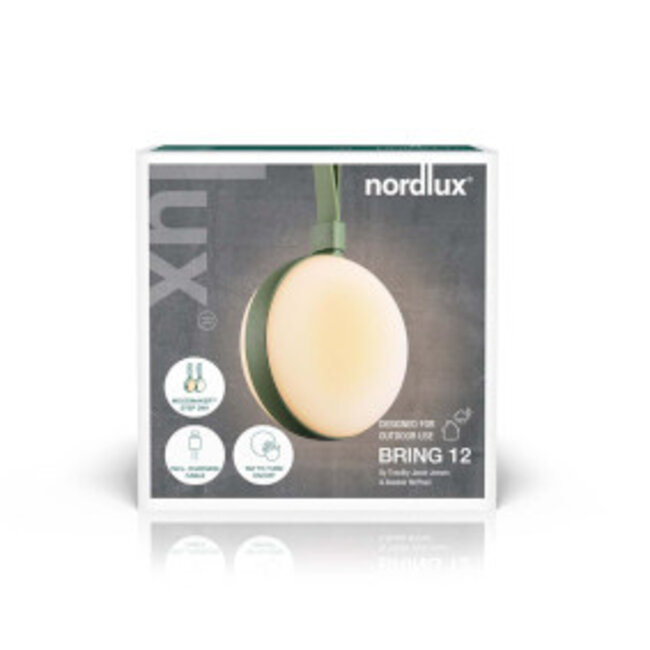 Bring To-Go 12 batterijverlichting Wit/Groen