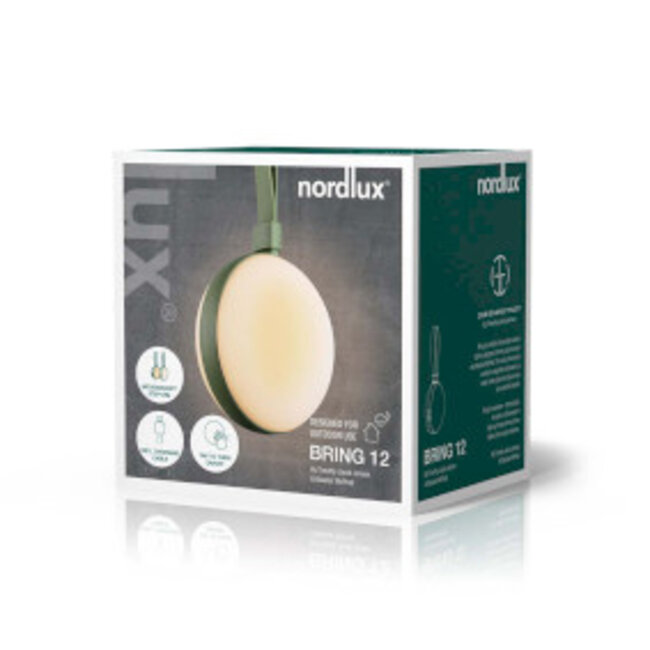 Bring To-Go 12 batterijverlichting Wit/Groen