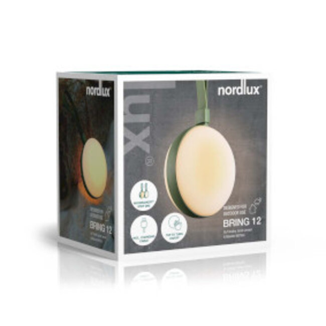 Bring To-Go 12 batterijverlichting Wit/Groen